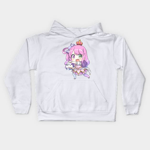 Himemori Luna Chibi Kids Hoodie by Kent